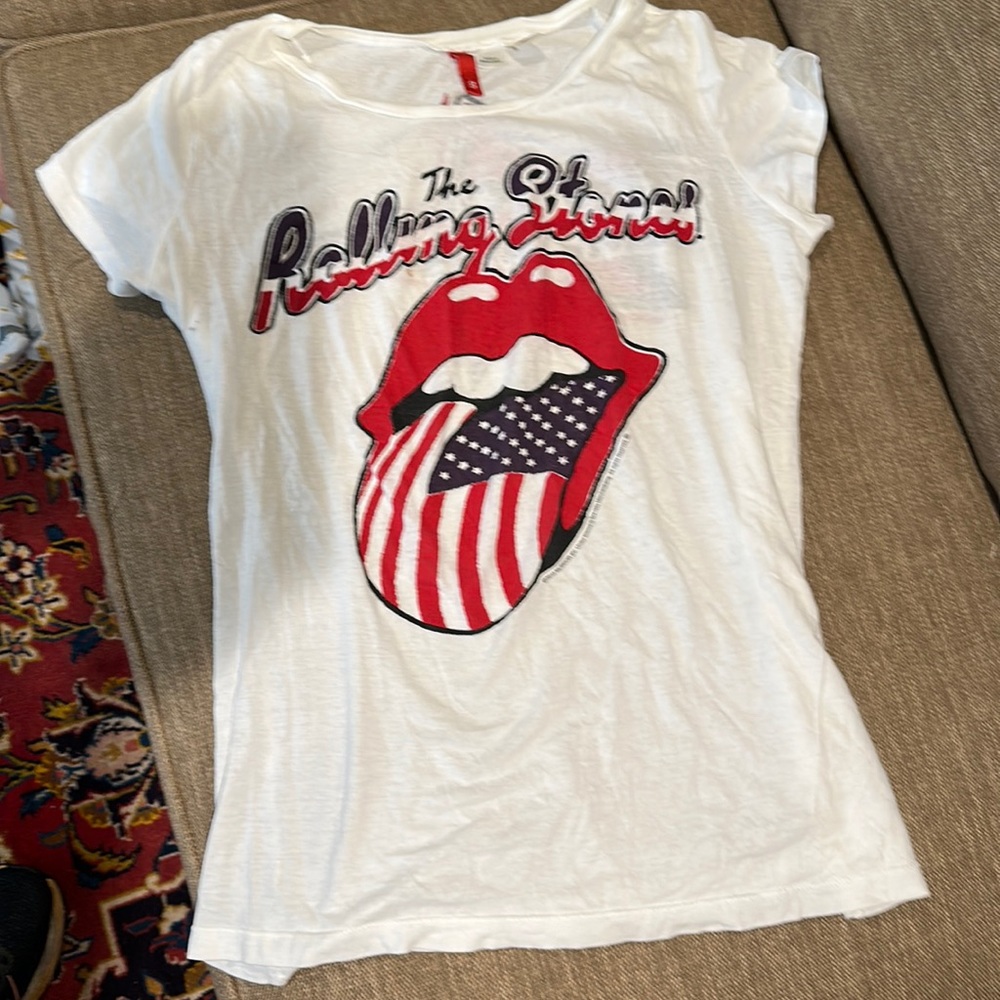 H&M Rolling Stones t shirt! Barely worn!